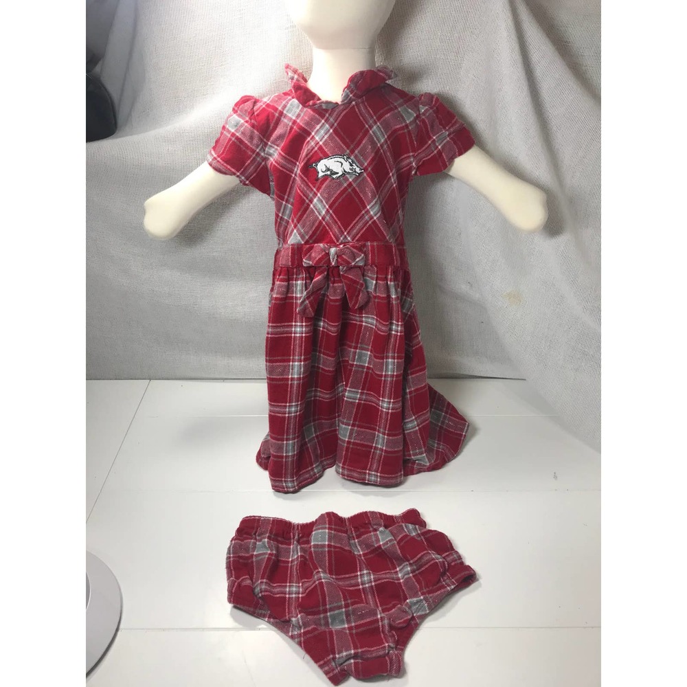 Arkansas Razorback Girls Dress 2T